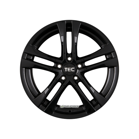 TEC-SPEEDWHEELS - AS4 SCHWARZ-GLANZ 8X18 LK:5/110 ET:40 ML:65,1